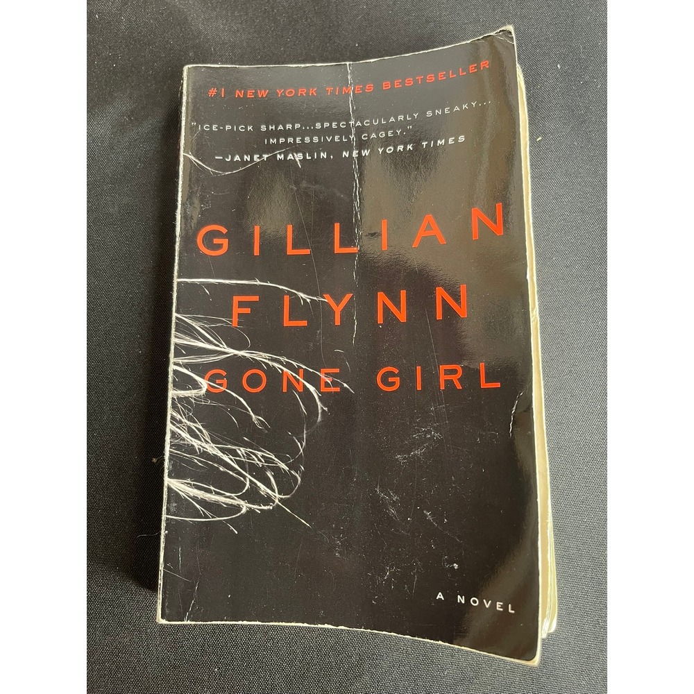 Gone Girl by Gillian Flynn Paperback Broadway Books Psychological Thriller Novel